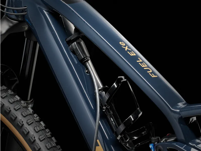 Trek Fuel EXe 8 XT Full Suspension Electric Mountain Bike 2025 in Nautical Navy-8